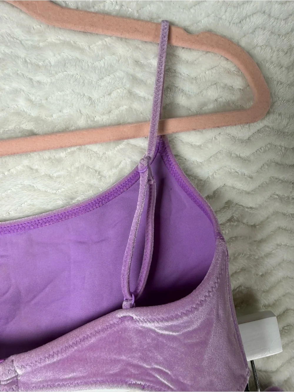 triangl swimwear Lavender Purple Bikini Set